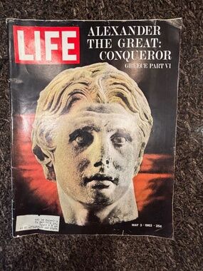 1963 Life Magazine featuring Alexander the Great